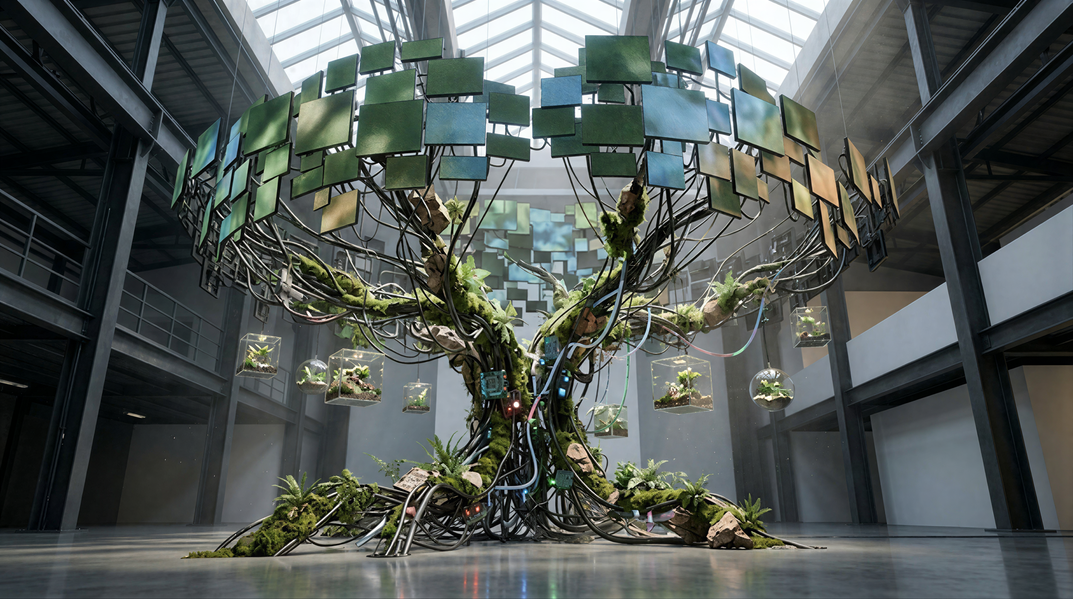 Installazione fieristica Greenman Studio